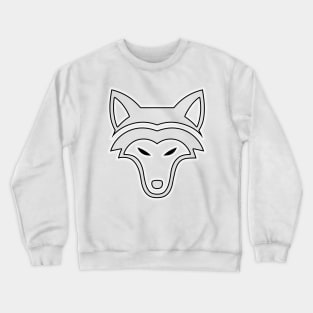 Shadow Wolf Spirit Design Crewneck Sweatshirt